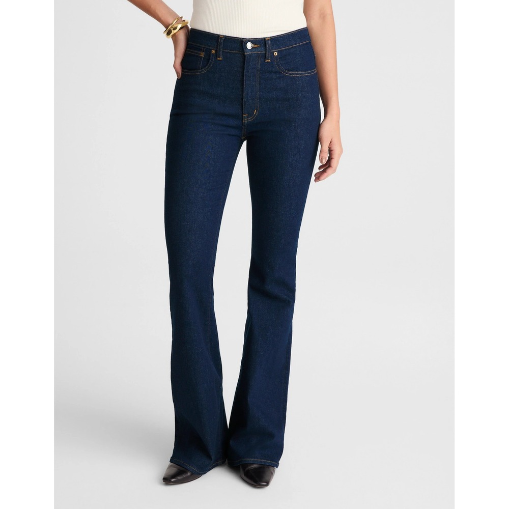Madewell The Petite Stretch Flare Jean Rinse Wash 27P NWT